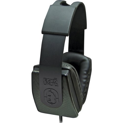 Ecko Lux Over-The-Ear Headphones with Microphone (ECKO-UNLIMITED EKU-LUX-BK) | Techachi