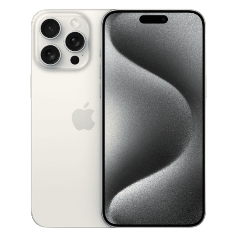 Apple iPhone 15 Pro Max 256GB - White Titanium - Unlocked - Techachi
