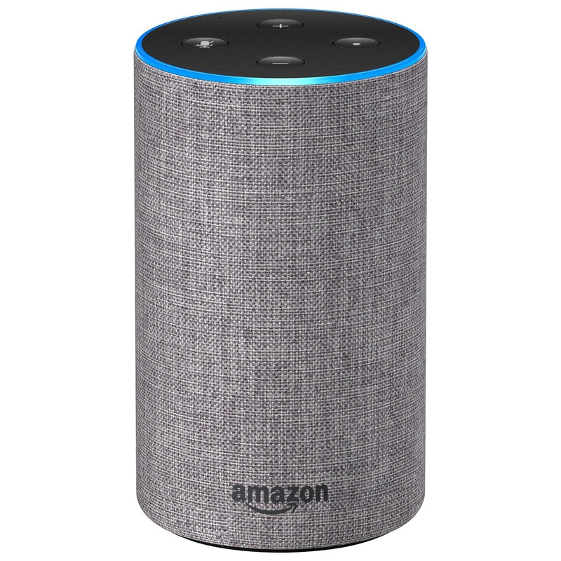 Amazon Echo with Alexa - English - Heather Grey Fabric | Techachi