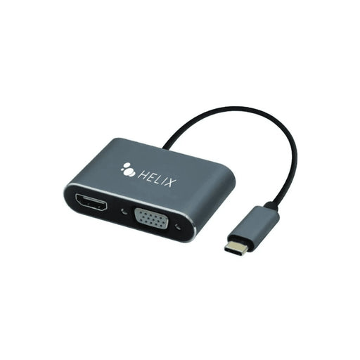 Helix USB-C to HDMI/VGA Adapter | Techachi