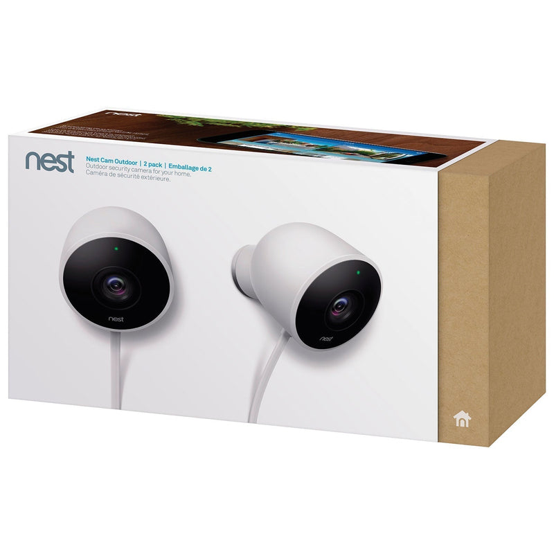 Nest Wi-Fi Outdoor 1080p IP Camera - 2 Pack | Techachi