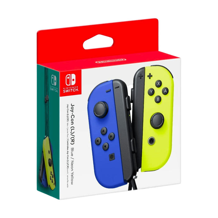 Nintendo Switch™ Joy-Con™ - Left & Right - Blue & Neon Yellow | Techachi