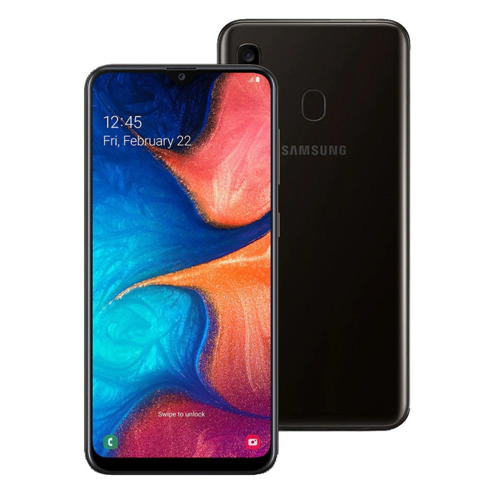 Samsung Galaxy A20 32GB Black - Unlocked | Techachi