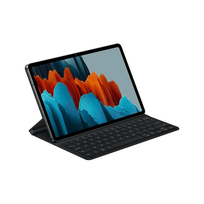 Samsung Tab S8/S7 Keyboard Book Cover Case with Trackpad - Black | Techachi