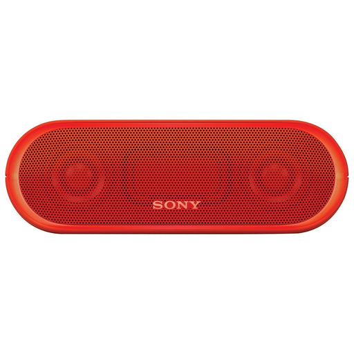 Sony EXTRA BASS Water-Resistant Bluetooth Wireless Speaker (SRS-XB20) - Red | Techachi