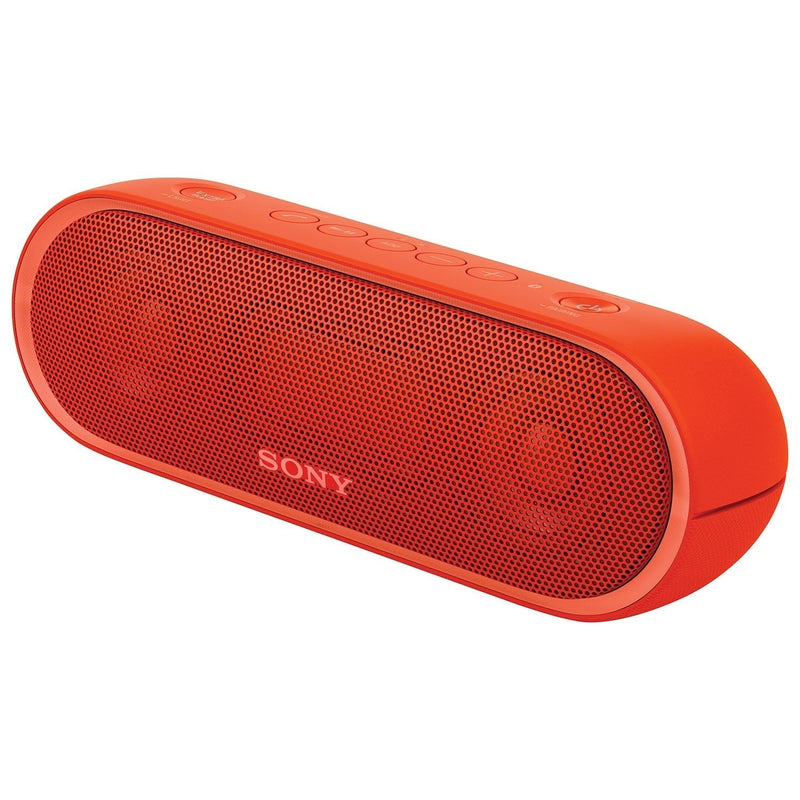 Sony EXTRA BASS Water-Resistant Bluetooth Wireless Speaker (SRS-XB20) - Red | Techachi