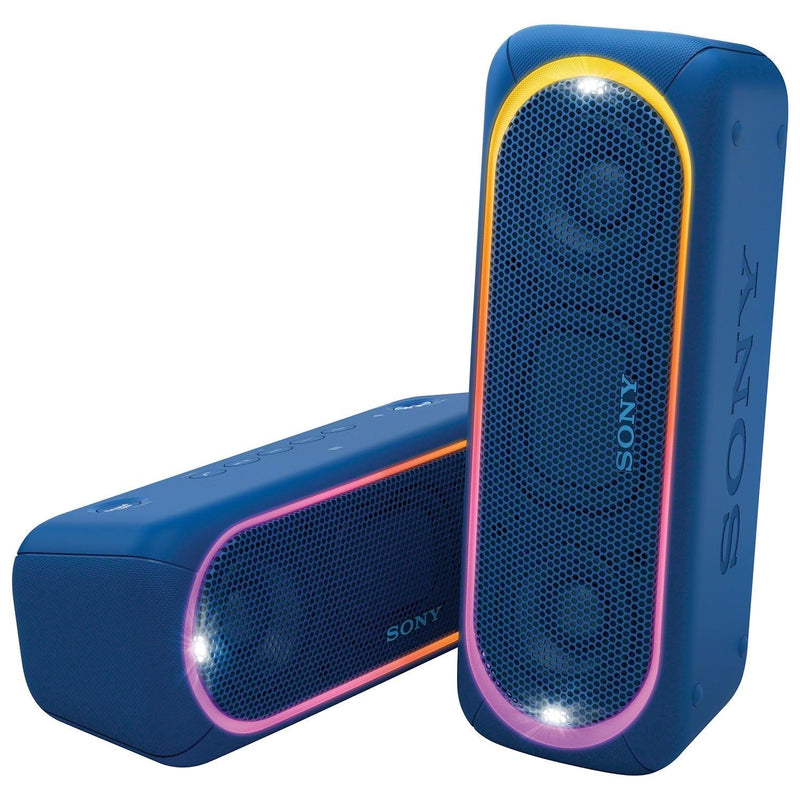 Sony EXTRA BASS Water-Resistant Bluetooth Wireless Speaker (SRS-XB30) - Blue | Techachi