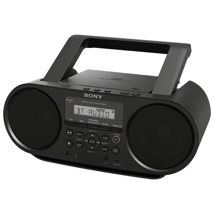 Sony ZS-RS60BT Bluetooth Portable Boombox - Black | Techachi