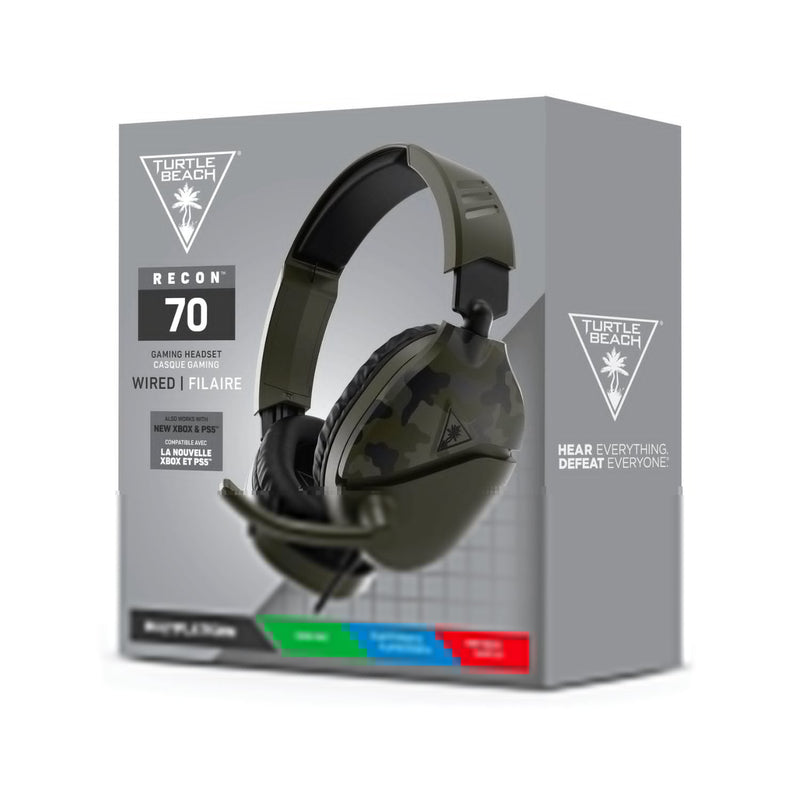 Turtle Beach Recon 70 Headset Camo Green | Techachi