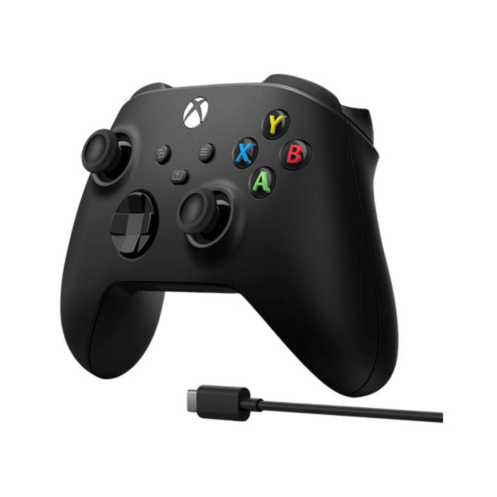 Xbox Wireless Controller + USB C Cable - Xbox Series X|S, Xbox One – Black | Techachi