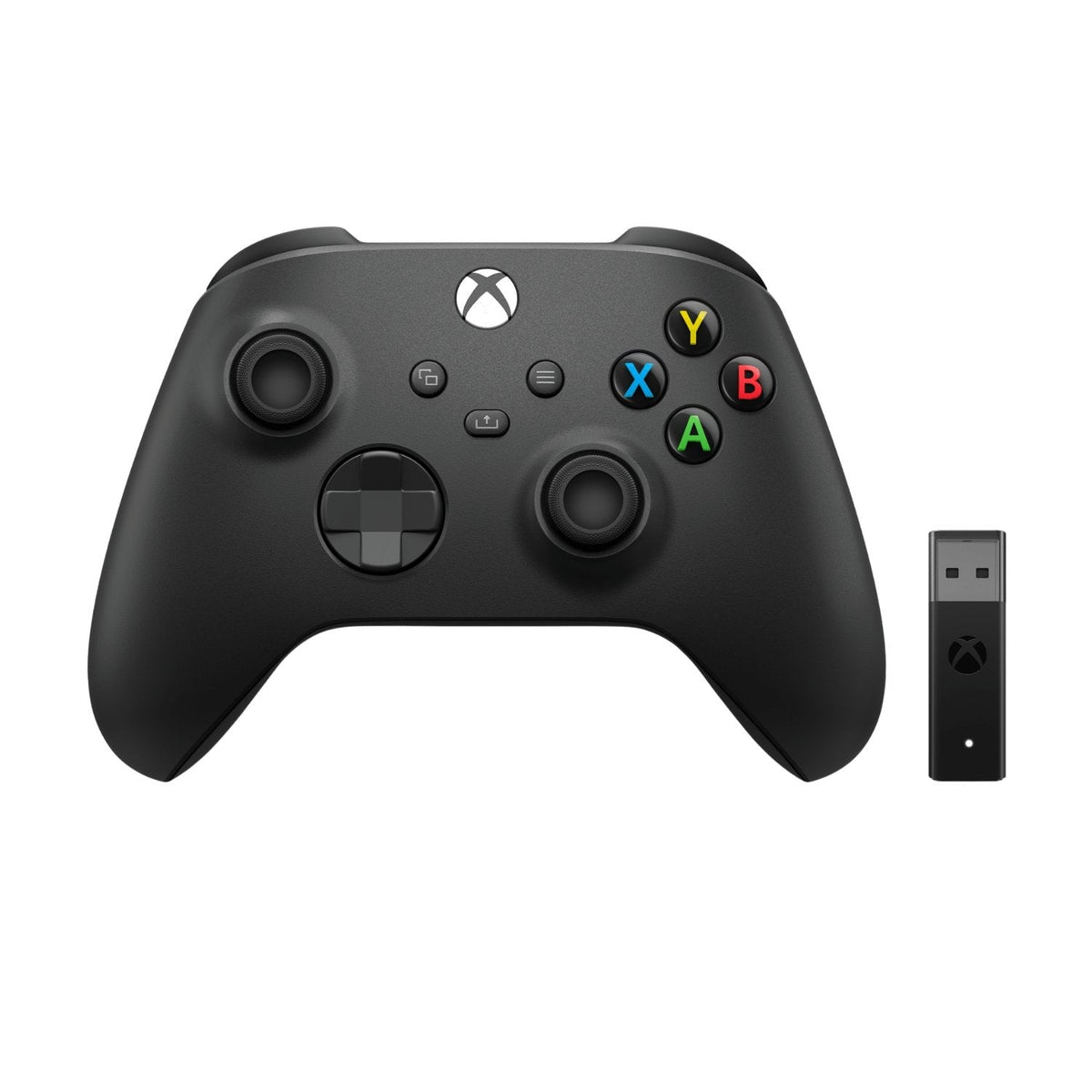 Xbox Wireless Controller + Wireless Adapter for Xbox Carbon Black